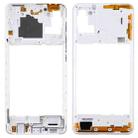 For Samsung Galaxy A21s  Middle Frame Bezel Plate (White) - 1