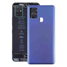 For Samsung Galaxy A21s Battery Back Cover (Blue) - 1