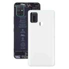 For Samsung Galaxy A21s Battery Back Cover (White) - 1