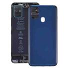 For Samsung Galaxy M31 / Galaxy M31 Prime Battery Back Cover (Blue) - 1