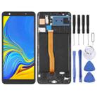 TFT LCD Screen for Samsung Galaxy A7 (2018) / SM-A750F Digitizer Full Assembly with Frame (Black) - 1