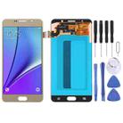 5.5 inch OLED LCD Screen for Samsung Galaxy Note 5 with Digitizer Full Assembly (Gold) - 1