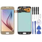 OLED LCD Screen for Samsung Galaxy S6 with Digitizer Full Assembly (Gold) - 1