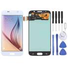 OLED LCD Screen for Samsung Galaxy S6 with Digitizer Full Assembly (White) - 1