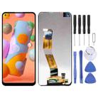 Original Super AMOLED LCD Screen for Samsung Galaxy A11 with Digitizer Full Assembly - 1