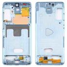 For Samsung Galaxy S20+  Middle Frame Bezel Plate (Blue) - 1