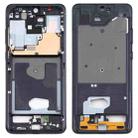 For Samsung Galaxy S20 Ultra  Middle Frame Bezel Plate with Side Keys (Black) - 1