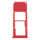 For Samsung Galaxy A21s SIM Card Tray + Micro SD Card Tray (Red) - 2
