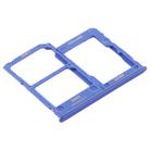For Samsung Galaxy A41 / A415 SIM Card Tray + SIM Card Tray + Micro SD Card Tray (Blue) - 3