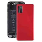 For Samsung Galaxy A41 Battery Back Cover (Red) - 1