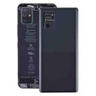 For Samsung Galaxy A71 5G SM-A716 Battery Back Cover (Black) - 1