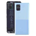For Samsung Galaxy A71 5G SM-A716 Battery Back Cover (Blue) - 1