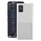 For Samsung Galaxy A71 5G SM-A716 Battery Back Cover (White) - 1