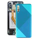 For Samsung Galaxy A50s Battery Back Cover (Blue) - 1