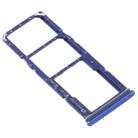 For Samsung Galaxy A9 (2018) SM-A920 SIM Card Tray + SIM Card Tray + Micro SD Card Tray (Blue) - 3