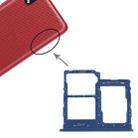 SIM Card Tray + SIM Card Tray + Micro SD Card Tray for Samsung Galaxy A01 Core SM-A013 (Blue) - 1
