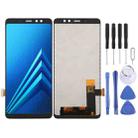 incell LCD Half Screen for Galaxy A8+ (2018) A730F, A730F/DS With Digitizer Full Assembly (Black) - 1
