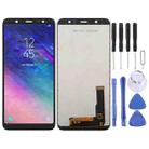 incell LCD Half Screen for Galaxy A6+ (2018) A605G With Digitizer Full Assembly (Black) - 1