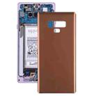 For Galaxy Note9 / N960A / N960F Back Cover (Gold) - 1