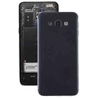 For Galaxy A8 Back Cover with Side Keys & Camera Lens (Black) - 1