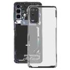 For Samsung Galaxy S20 SM-G980 SM-G980F SM-G980F/DS Glass Transparent Battery Back Cover (Transparent) - 1