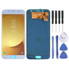 TFT LCD Screen for Galaxy J7 (2017), J730F/DS, J730FM/DS With Digitizer Full Assembly (Blue) - 1