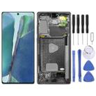 Original LCD Screen for Samsung Galaxy Note20 4G SM-N980 Digitizer Full Assembly With Frame (Green) - 1