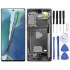 Original LCD Screen for Samsung Galaxy Note20 4G SM-N980 Digitizer Full Assembly With Frame (Silver) - 1