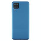 For Samsung Galaxy A12 Battery Back Cover (Blue) - 2