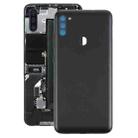 For Samsung Galaxy M11 SM-M115F Battery Back Cover (Black) - 1