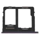 For Samsung Galaxy Tab A 8.4(2020) / SM-T307U SIM Card Tray + Micro SD Card Tray (Black) - 1