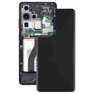 For Samsung Galaxy S21 Ultra 5G Battery Back Cover (Black) - 1