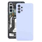 For Samsung Galaxy A32 5G Battery Back Cover with Camera Lens Cover (Purple) - 1