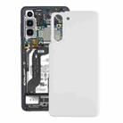 For Samsung Galaxy S21 Battery Back Cover (White) - 1