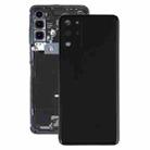 For Samsung Galaxy S20+ Battery Back Cover with Camera Lens Cover (Black) - 1