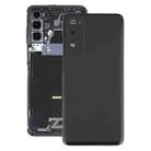 For Samsung Galaxy S20 Battery Back Cover with Camera Lens Cover (Black) - 1