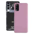 For Samsung Galaxy S20 Battery Back Cover with Camera Lens Cover (Pink) - 1