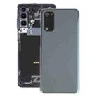 For Samsung Galaxy S20 Battery Back Cover with Camera Lens Cover (Grey) - 1