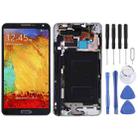 TFT LCD Screen for Galaxy Note 3 / N9005 (3G Version) Digitizer Full Assembly with Frame & Side Keys (Black) - 1