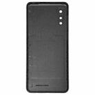 For Samsung Galaxy A02 Battery Back Cover with Camera Lens Cover (Black) - 3