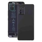For Samsung Galaxy A72 5G Battery Back Cover (Black) - 1