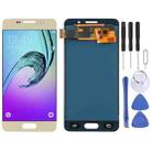 TFT LCD Screen for Galaxy A3 (2016), A310F, A310F/DS, A310M, A310M/DS, A310Y With Digitizer Full Assembly (Gold) - 1