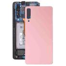 For Galaxy A7 (2018), A750F/DS, SM-A750G, SM-A750FN/DS Original Battery Back Cover (Pink) - 1