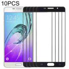 For Samsung Galaxy A5 (2016) / A510  10pcs Front Screen Outer Glass Lens (Black) - 1