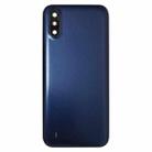 For Samsung Galaxy A01 SM-015F Battery Back Cover With Camera Lens (Blue) - 2