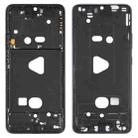 For Samsung Galaxy A90 5G SM-A908B  Middle Frame Bezel Plate (Black) - 1