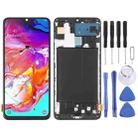 OLED LCD Screen for Samsung Galaxy A70 SM-A705 Digitizer Full Assembly with Frame (6.7 inch)(Black) - 1