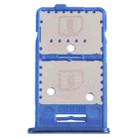 For Samsung Galaxy M31s SM-M317 SIM Card Tray + SIM Card Tray + Micro SD Card Tray (Blue) - 1