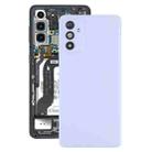 For Samsung Galaxy A82 Battery Back Cover With Camera Lens (Purple) - 1