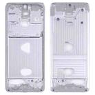 For Samsung Galaxy A82  Middle Frame Bezel Plate (Silver) - 1